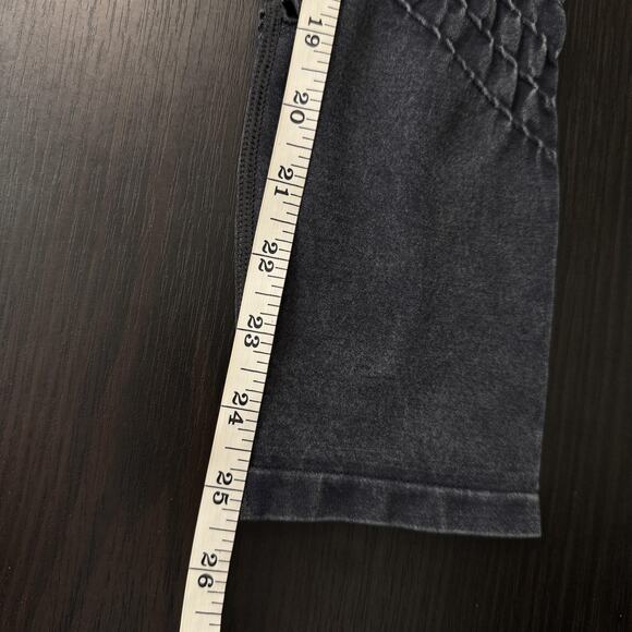 Soul Cycle Leggings Womens Medium Skull Moto Cutout Biker Athletic Faded Black M - Picture 10 of 11